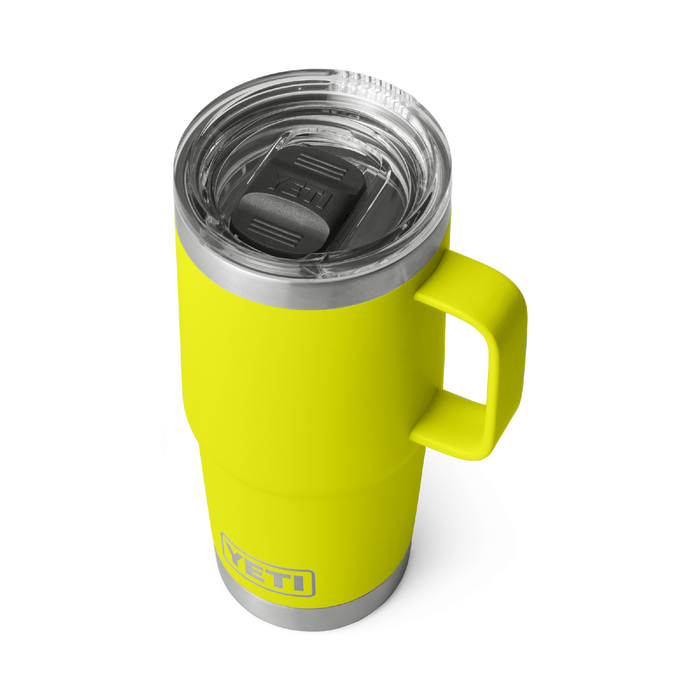 Yeti Rambler 20oz (591ml) Travel Mug [col:firefly Yellow]