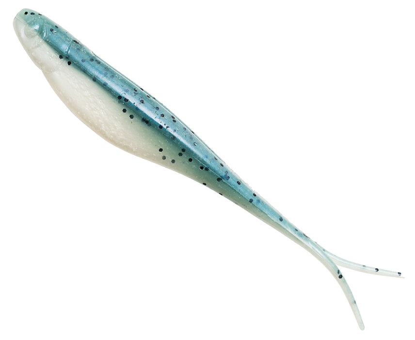 Zman Scented Jerk Shadz 5" Soft Plastic Lure 5pk [col:nuked Pilchard Glow]