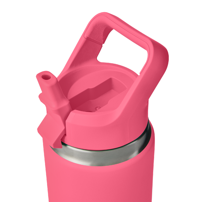 Yeti Rambler Bottle Straw Cap [col:tropical Pink]