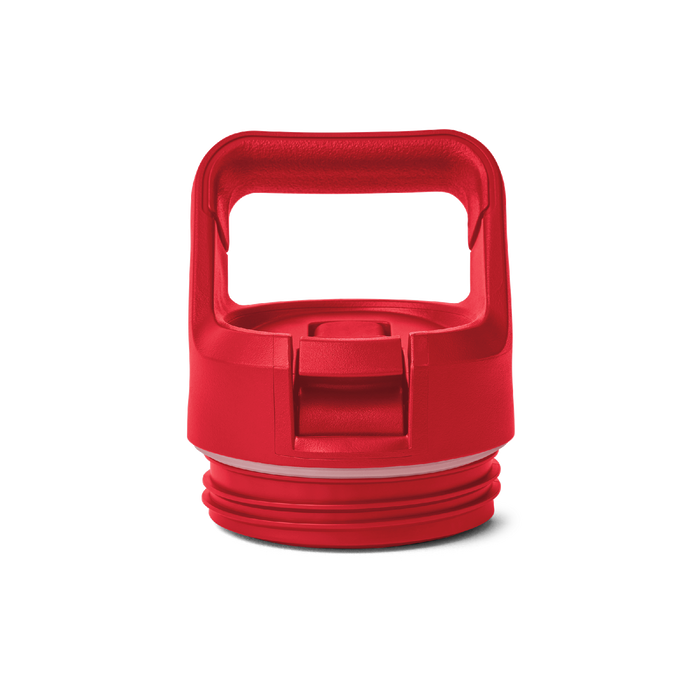 Yeti Rambler Bottle Straw Cap [col:rescue Red]