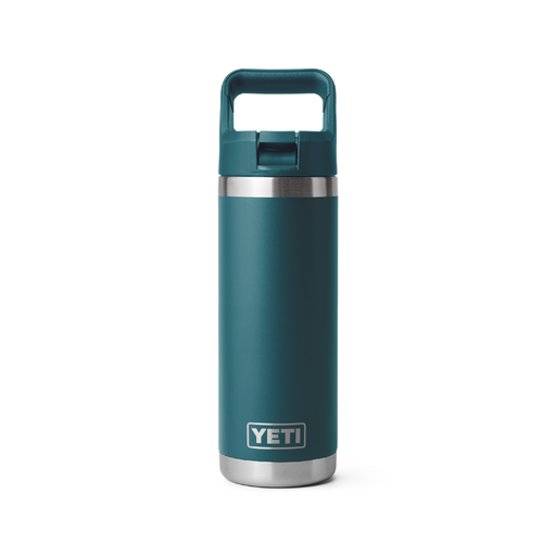 Yeti Rambler 18oz (532ml) Straw Bottle [col:agave Teal]