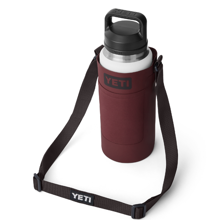 Yeti Rambler Bottle Sling Large [col:wild Vine Red]