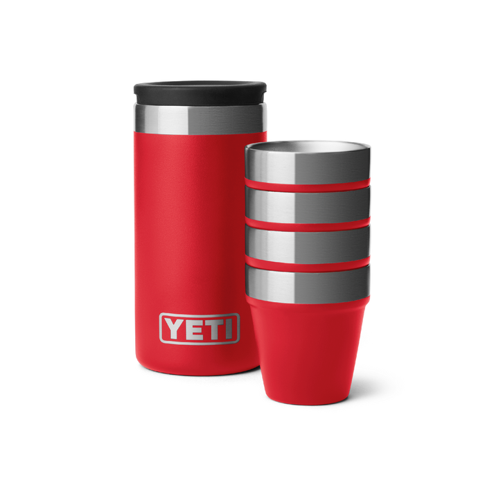 Yeti Shot Glasses & Case [col:rescue Red]