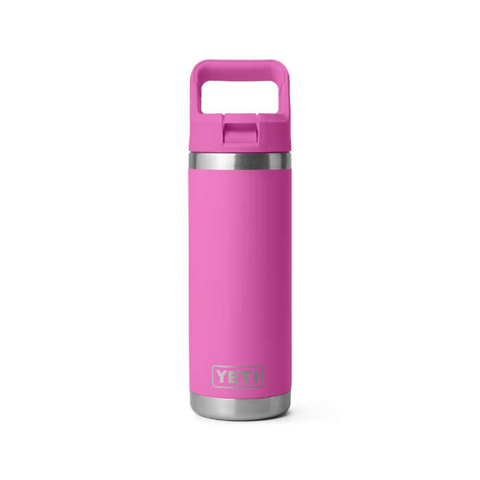 Yeti Rambler 18oz (532ml) Straw Bottle [col:wildflower Fuchsia]