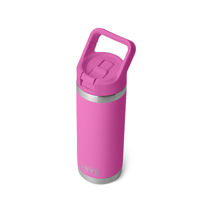 Yeti Rambler 18oz (532ml) Straw Bottle [col:wildflower Fuchsia]