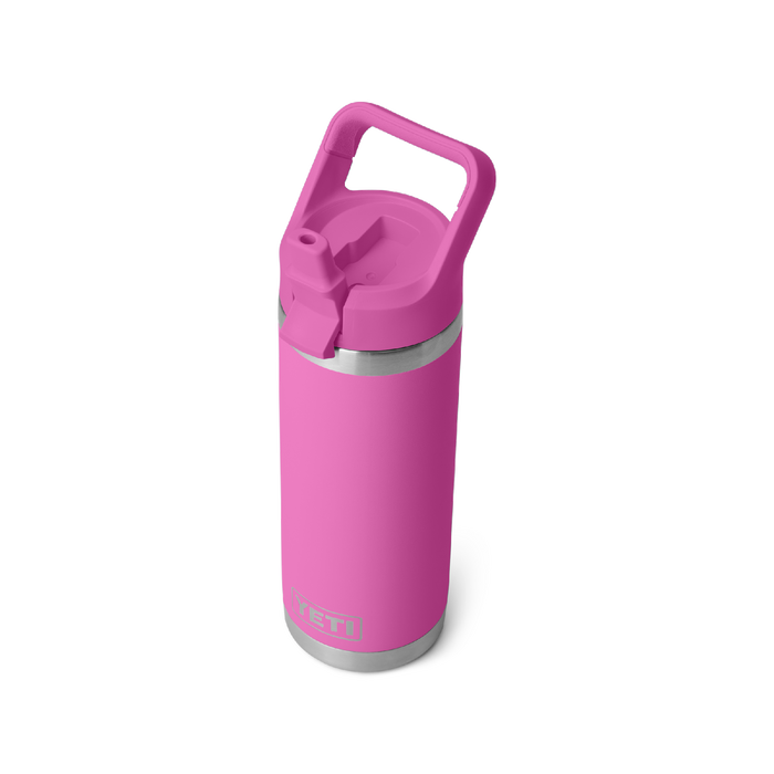 Yeti Rambler 18oz (532ml) Straw Bottle [col:wildflower Fuchsia]