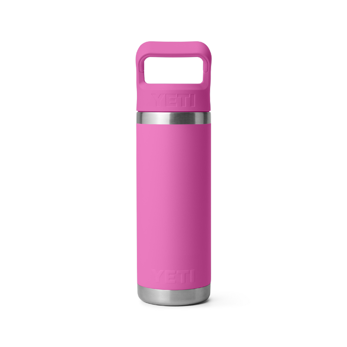 Yeti Rambler 18oz (532ml) Straw Bottle [col:wildflower Fuchsia]