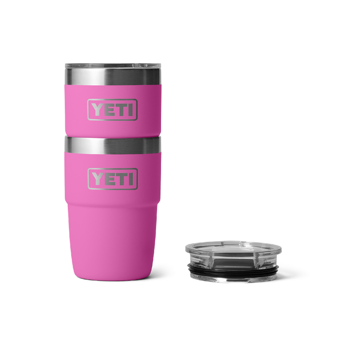 Yeti Rambler 8oz (236ml) Stackable Cup [col:wildflower Fuchsia]