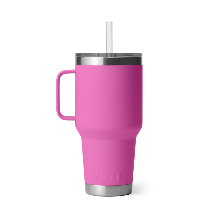 Yeti Rambler 35oz (1l) Straw Mug [col:wildflower Fuchsia]