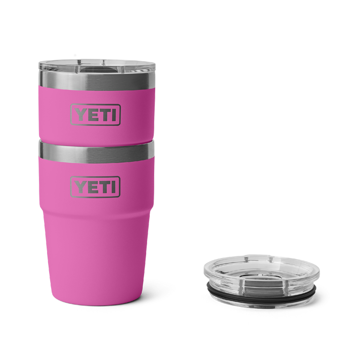 Yeti Rambler 16oz (473ml) Stackable Cup [col:wildflower Fuchsia]