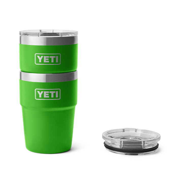 Yeti Rambler 16oz (473ml) Stackable Cup [col:canopy Green]