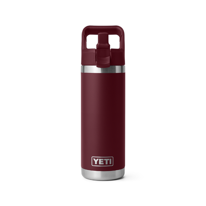 Yeti Rambler 18oz (532ml) Straw Bottle [col:wild Vine Red]