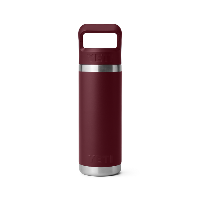 Yeti Rambler 18oz (532ml) Straw Bottle [col:wild Vine Red]