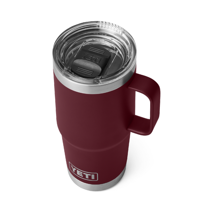 Yeti Rambler 20oz (591ml) Travel Mug [col:wild Vine Red]