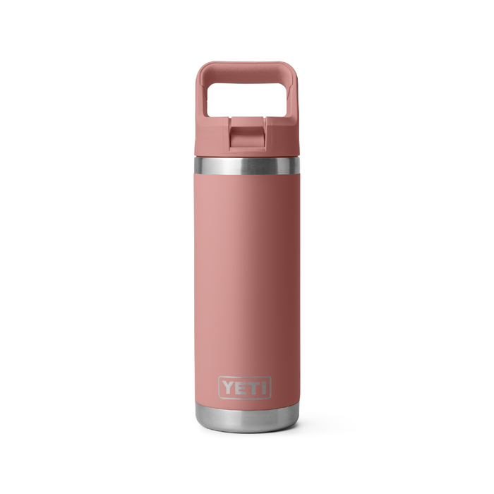 Yeti Rambler 18oz (532ml) Straw Bottle [col:sandstone Pink]