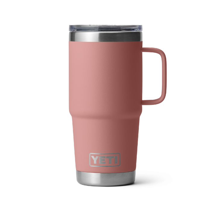 Yeti Rambler 20oz (591ml) Travel Mug [col:sandstone Pink]