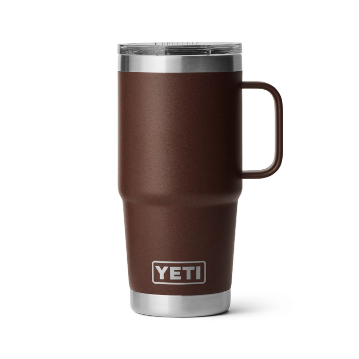 Yeti Rambler 20oz (591ml) Travel Mug [col:wetlands Brown]