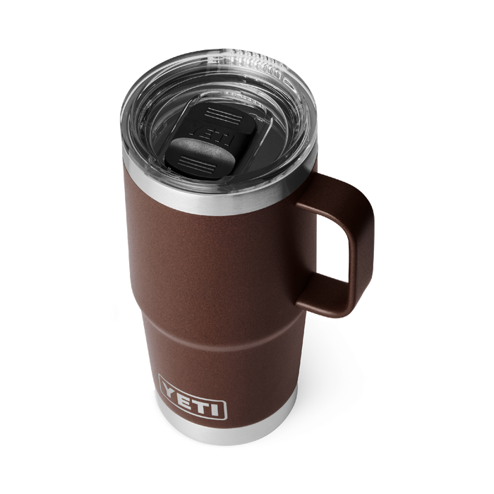 Yeti Rambler 20oz (591ml) Travel Mug [col:wetlands Brown]