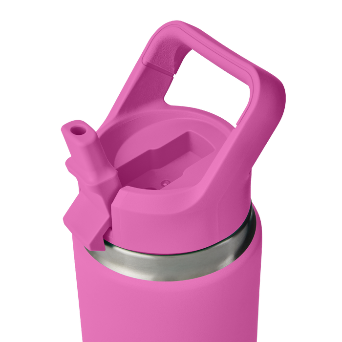 Yeti Rambler 26oz (760ml) Straw Bottle [col:wildflower Fuchsia]