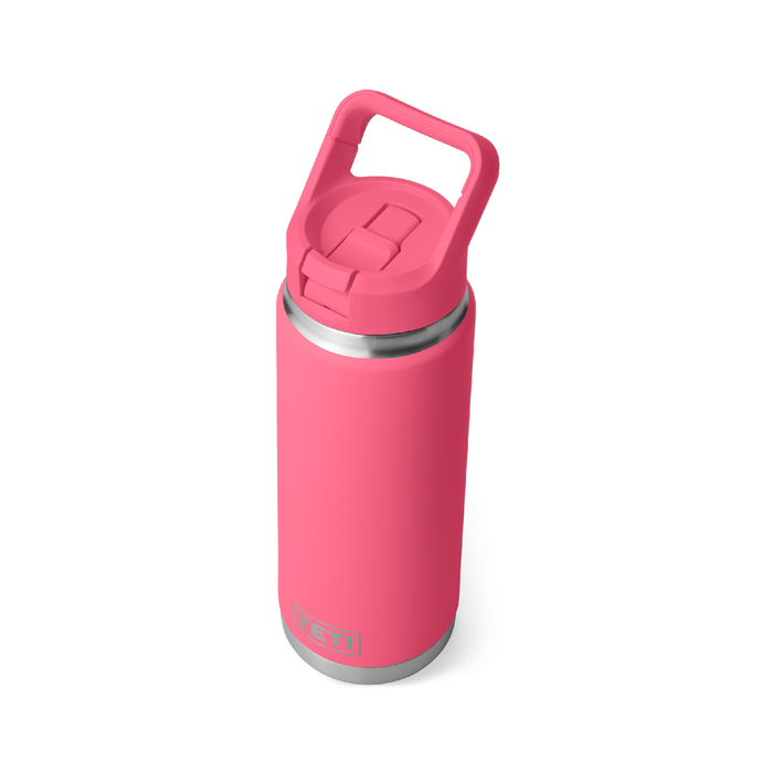 Yeti Rambler 26oz (760ml) Straw Bottle [col:tropical Pink]