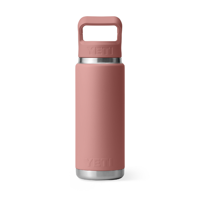 Yeti Rambler 26oz (760ml) Straw Bottle [col:sandstone Pink]