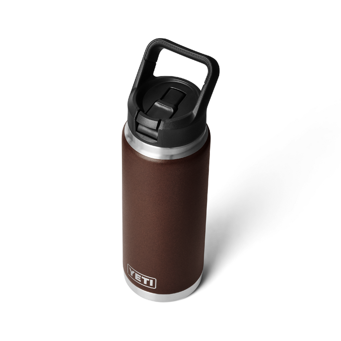 Yeti Rambler 26oz (760ml) Straw Bottle [col:wetlands Brown]