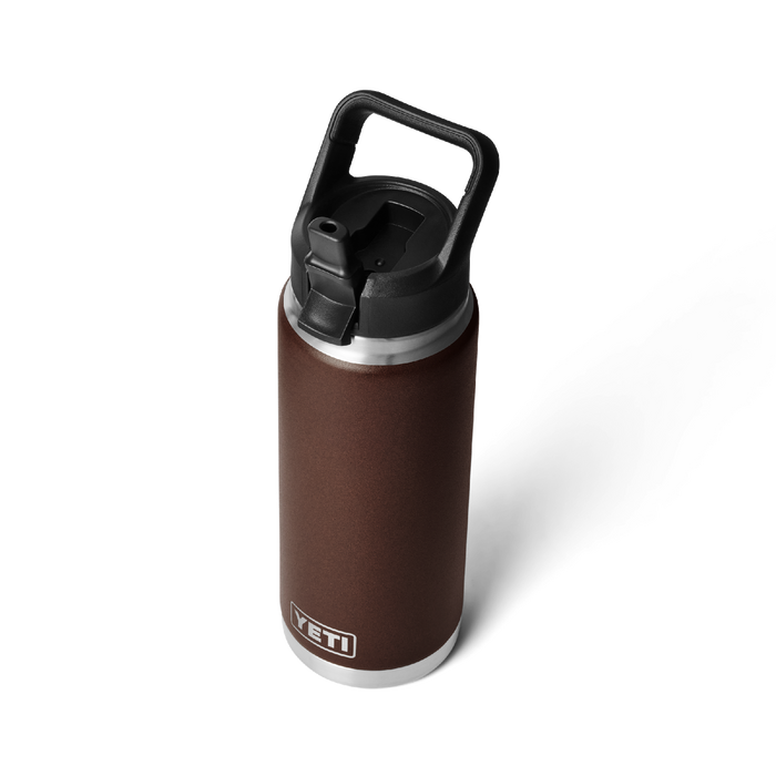 Yeti Rambler 26oz (760ml) Straw Bottle [col:wetlands Brown]