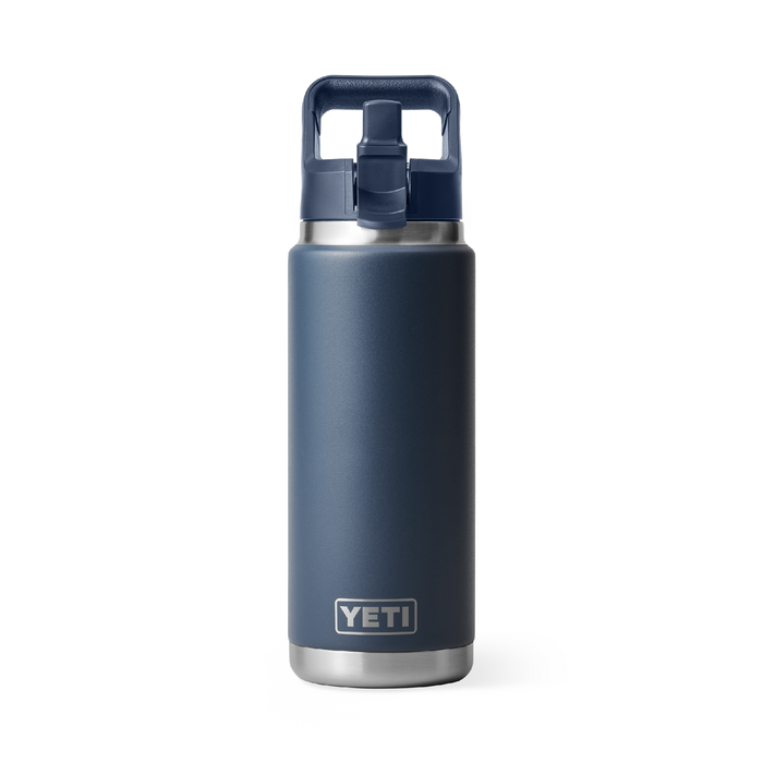 Yeti Rambler 26oz (760ml) Straw Bottle [col:navy]