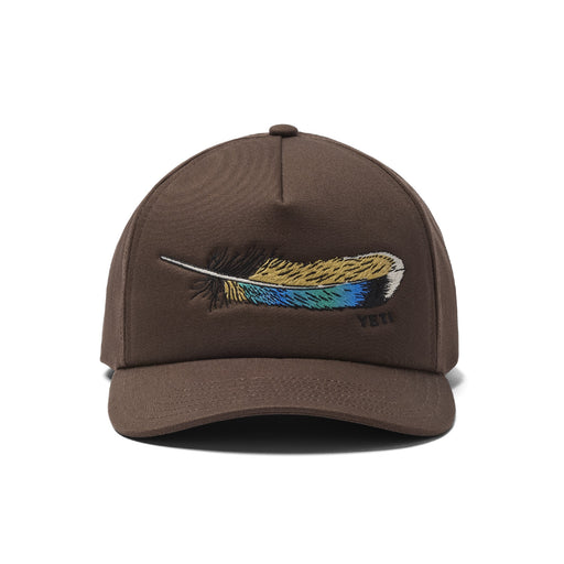 Yeti Snapback Hat Corduroy Wetlands Brown