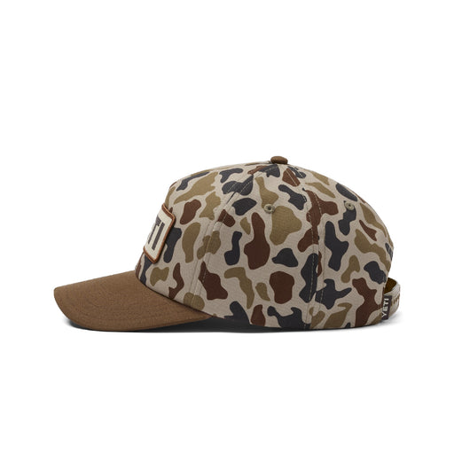 Yeti Snapback Hat Wetlands Brown Camo