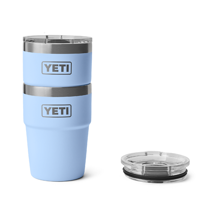 Yeti Rambler 16oz (473ml) Stackable Cup [col:big Sky Blue]