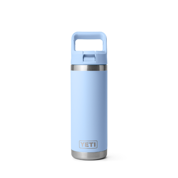 Yeti Rambler 18oz (532ml) Straw Bottle [col:big Sky Blue]