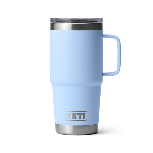 Yeti Rambler 20oz (591ml) Travel Mug [col:big Sky Blue]