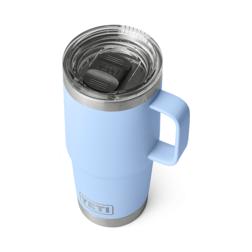 Yeti Rambler 20oz (591ml) Travel Mug [col:big Sky Blue]