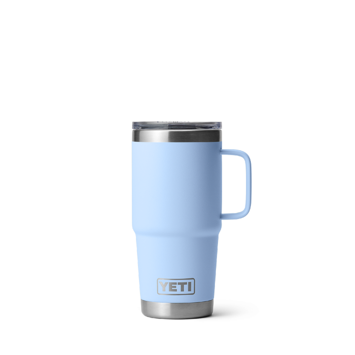 Yeti Rambler 20oz (591ml) Travel Mug [col:big Sky Blue]