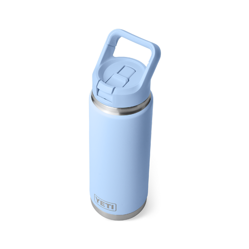 Yeti Rambler 26oz (760ml) Straw Bottle [col:big Sky Blue]