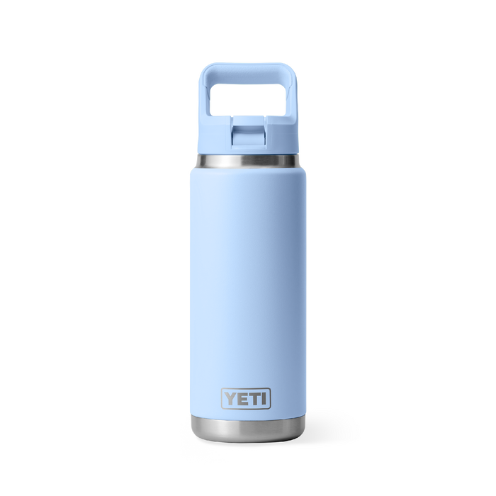 Yeti Rambler 26oz (760ml) Straw Bottle [col:big Sky Blue]