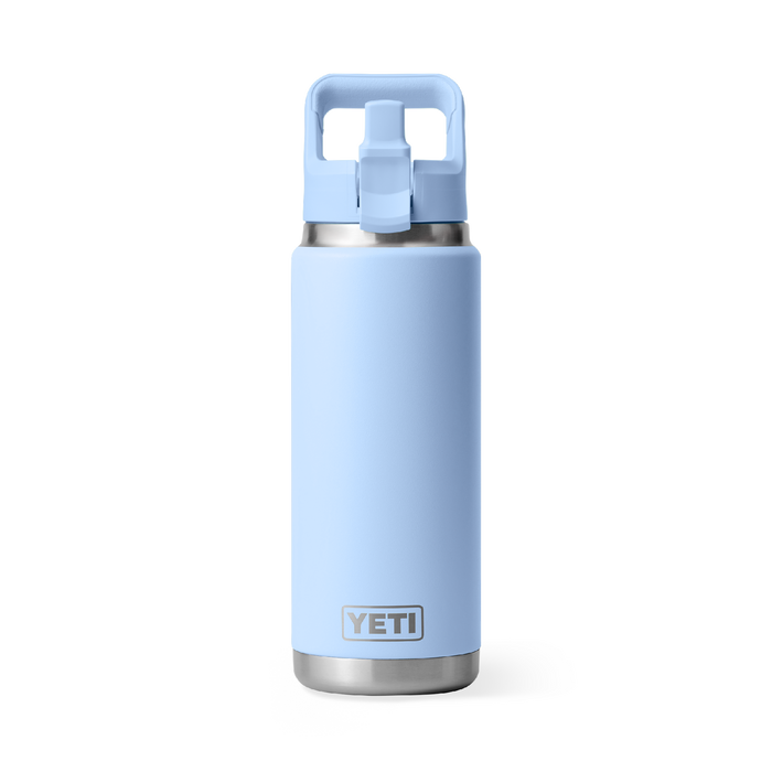 Yeti Rambler 26oz (760ml) Straw Bottle [col:big Sky Blue]