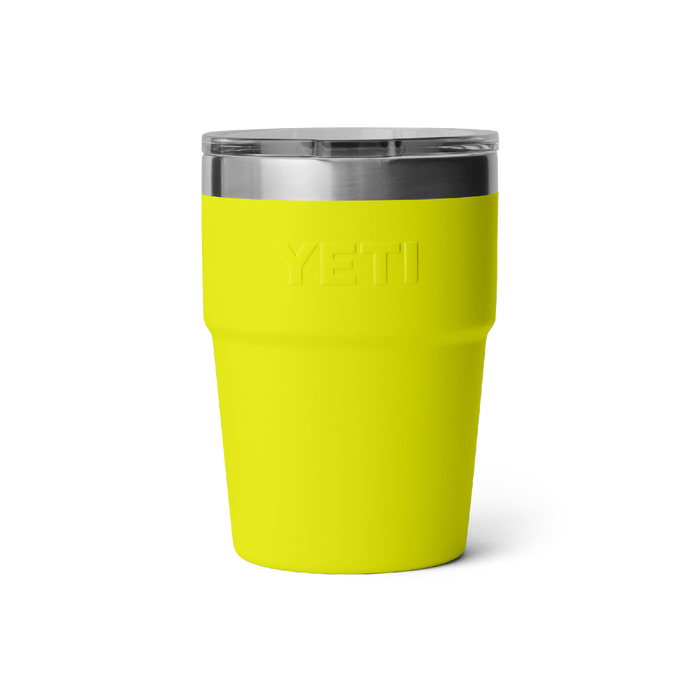 Yeti Rambler 16oz (473ml) Stackable Cup [col:firefly Yellow]