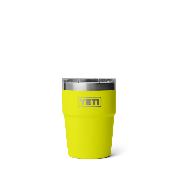 Yeti Rambler 16oz (473ml) Stackable Cup [col:firefly Yellow]