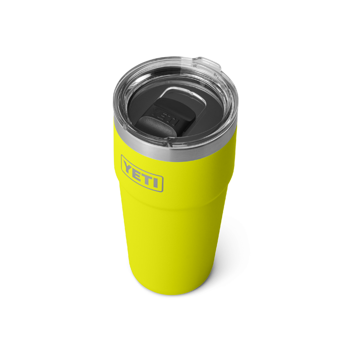 Yeti Rambler 20oz (591ml) Stackable Cup [col:firefly Yellow]