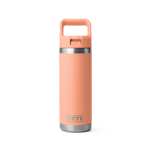 Yeti Rambler 18oz (532ml) Straw Bottle [col:low Country Peach]