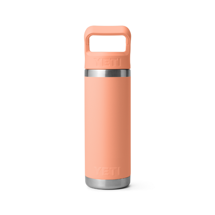 Yeti Rambler 18oz (532ml) Straw Bottle [col:low Country Peach]