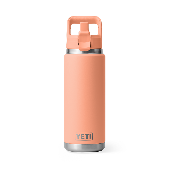 Yeti Rambler 26oz (760ml) Straw Bottle [col:low Country Peach]