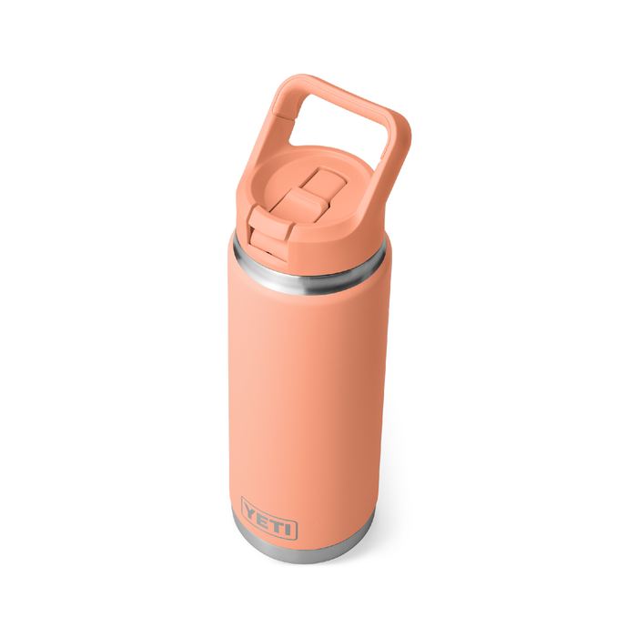 Yeti Rambler 26oz (760ml) Straw Bottle [col:low Country Peach]