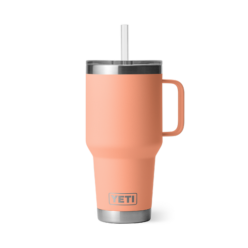 Yeti Rambler 35oz (1l) Straw Mug [col:low Country Peach]