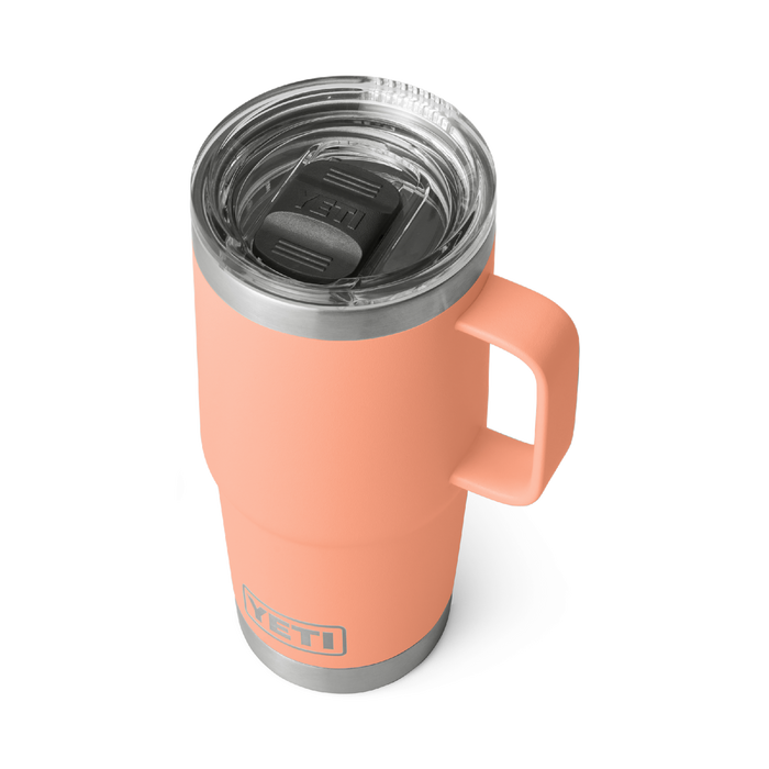 Yeti Rambler 20oz (591ml) Travel Mug [col:low Country Peach]