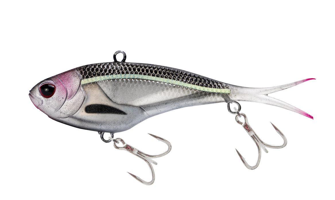 Nomad Vertrex Max 75mm-10.5g Vibe [col:bleeding Mullet]